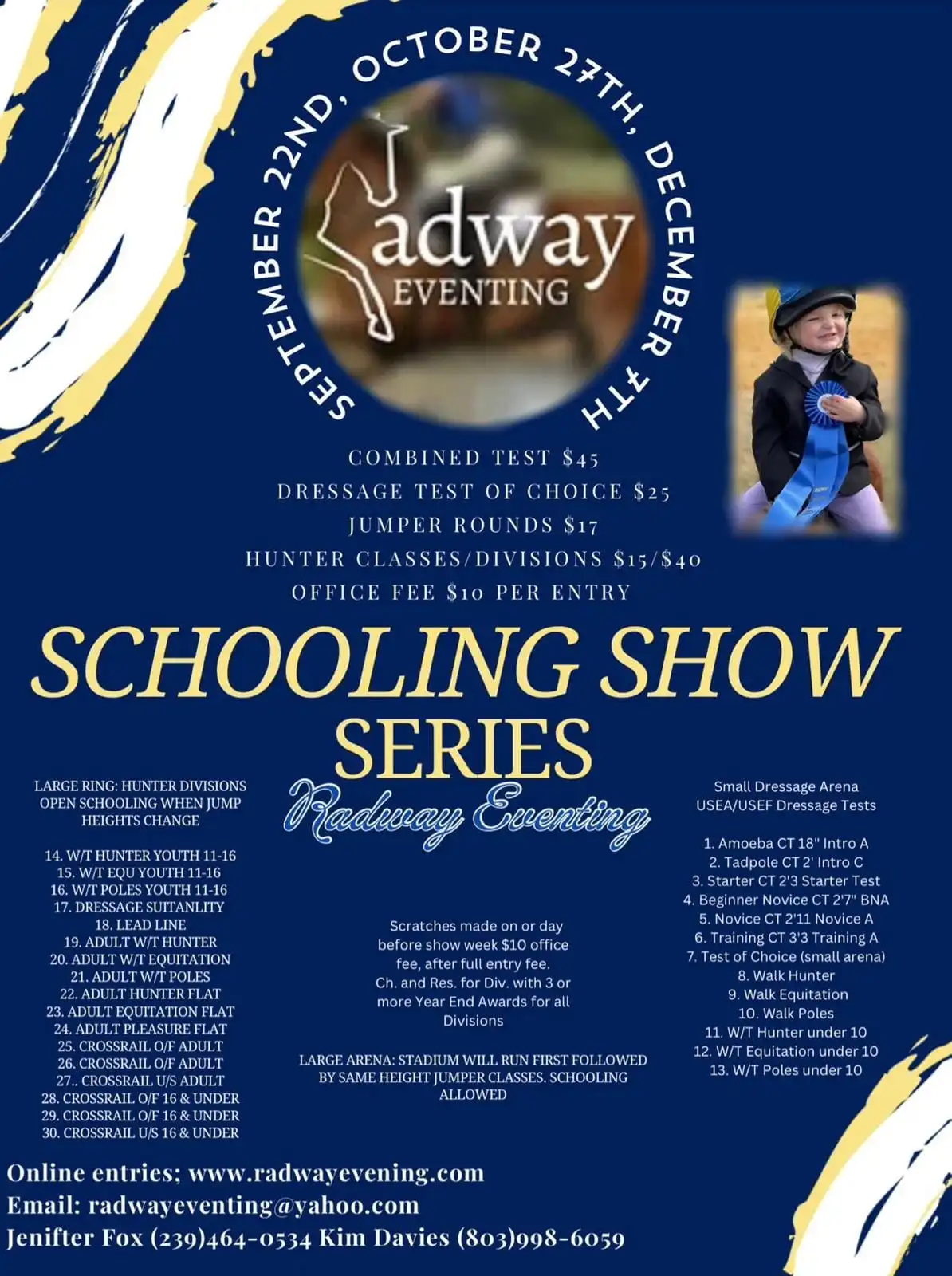 Radway Eventing Schooling Show Series